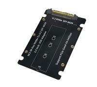 Limtula Eficiente adaptador PCIe NVMe a SFF 8639 con montaje sin herramientas y tarjeta adaptadora NVMe de regulación de calor avanzada
