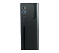 Limtula en Miniatura de Escritorio Caja de Metal Cuerpo de Acero de Calibre Pesado para organización de Espacios de Trabajo eficientes Compatibilidad con Oficina en hogar Chasis de computadora de
