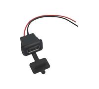 Limtula Enchufe USB2.0 Diseño Impermeable Conectores Textura plástica Adecuado para instalaciones en Exteriores e Interiores Puerto USB de compatibilidad