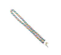 Limtula Escalera para hámster, juguete de escalada para animales pequeños, jaula colgante de cuerda para escalar, escalera de algodón para animales pequeños