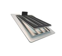 Limtula Escritorio de Estudio Plataforma de Par de bandejas de Metal inclinadas Que Llevan Borde Protector para escenas de computadora organizadas Esquinas de salón Soporte de de Escritorio de