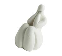 Limtula Escultura de sentada de Resina Abstracta, Estatua de decoración del hogar estética Japonesa, 8, 5x7x12cm, estatuilla Abstracta