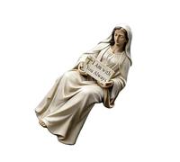 Limtula Estatua de María/Jesucristo, figuritas de Resina para Escritorio, Tablero de Instrumentos de Cristiano, decoración del hogar, Adorno religioso, Regalo, Estatua de María