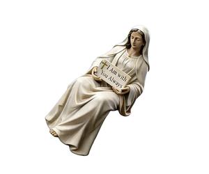 Limtula Estatua de María/Jesucristo, figuritas de Resina para Escritorio, Tablero de Instrumentos de Cristiano, decoración del hogar, Adorno religioso, Regalo, Estatua de María