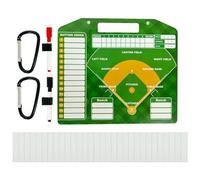 Limtula Estrategia Béisbol Portapapeles Coaching Béisbol ERAS Tablero Alineaciones Béisbol Doble ACCESI con Equipos Entrenamiento Entrenamiento