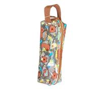 Limtula Estuche para lápices de animales, bolsa transparente para bolígrafos, soportes estéticos, bolsas transparentes Capybara, d