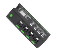 Limtula Extensión Señales DMX512 en Cable Ethernet macho a hembra 4 canales 3 pines 6.5mm para estudio escena