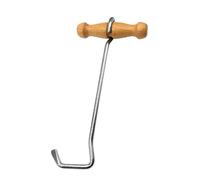 Limtula Extractor de botas ecuestres | Herramienta de rutina de granero con de madera, ayudante de gancho de metal para calzado de equitación y