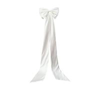 Limtula Faja con lazo de satén de lujo para mujer, lazos grandes y elegantes extraíbles para vestidos de novia y ocasiones, satén negro