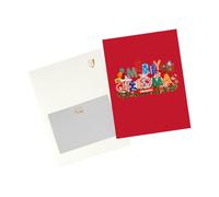 Limtula Festival Popup Card with Integrated Music Box and Twinkling LED Lights for Christmas Birthdays Holidays Celebration Musical LED Christmas Greeting Cards