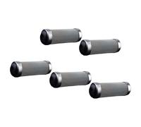 Limtula Filtro de Acuario de Acero Inoxidable eficaz, tamaños de 12mm y 16mm para un Movimiento Constante del Agua, Filtro eficiente para Cisterna de Peces