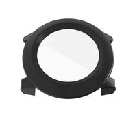 Limtula Funda de reloj inteligente inastillable, película protectora de cristal de policarbonato para protector de pantalla, carcasa segura, rápida de poner y quitar, funda de PC