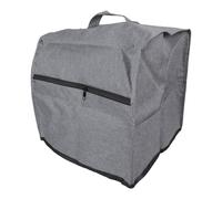 Limtula Funda Protectora para máquina de Coser Overlock con Asas, Grey | Funda protectora de poliéster para máquina de coser con asas y bolsillos de almacenamiento para uso doméstico, uso