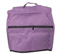 Limtula Funda Protectora para máquina de Coser Overlock con Asas, Purple | Funda protectora de poliéster para máquina de coser con asas y bolsillos de almacenamiento para uso doméstico, uso