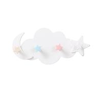 Limtula Gancho con forma de lunas de para colgar abrigos, toallas y accesorios, colgador de ropa para armario de entrada u oficina, gancho Simple con forma de y estrella