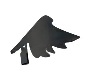 Limtula Gancho de pared con forma de pájaro negro, fácil de instalar, colgador de diseños creativos para llaves, ropa y bolsos, sujetadores elegantes para hogar