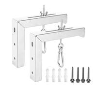 Limtula Ganchos universales para Pantalla de proyectores, Soporte en L para Montaje en Pared, para instalación Segura en hogar y la Oficina, Ganchos para Pantalla con Soporte en L
