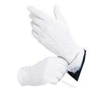 Limtula Gloves with Nonslip Dotted Parades Gloves Marchings Band Etiquette for Jewelry Formal Event Men Women Unisex Marchings Band
