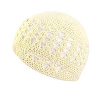 Limtula Gorro de ganchillo para adultos, lindo para estudiantes, ciclismo, senderismo, bonito sombrero de otoño e invierno para adultos, gorra de calavera para hombres y mujeres, L, Talla única