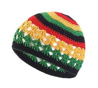 Limtula Gorro de ganchillo para adultos, lindo para estudiantes, ciclismo, senderismo, bonito sombrero de otoño e invierno para adultos, gorra de calavera para hombres y mujeres, Colorido, Talla única