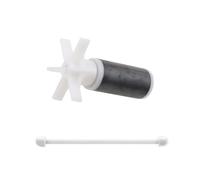 Limtula Impulsor de Repuesto para microsistemas de Filtro de Recipiente de Acuario Impulsor de Filtro en Miniatura para Bombas sumergibles Rotor de Sumergible con Eje y cojinete Kit de Montaje de