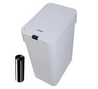 Limtula Intelligent Sensors Activated Trash Bin Automatic Opening Thin Waterproof Garbage Can For Small Space Home Office Use Motion Sensor Trash Can with Lid