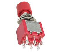 Limtula Interruptores de botón táctiles de Retorno instantáneo PS102 3Pin 6Pin interruptores de Palanca industriales de Corriente 250VAC 120VAC
