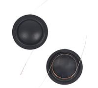 Limtula Juego de 2 bobinas de voz agudas de diafragma de 20,4 mm, accesorios de película de diafragma de tweeter de 20,4 mm