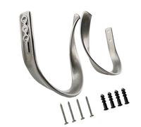 Limtula Juego de 2 ganchos multiusos para cortinas de ventana de moda, alzapaños para una fácil instalación, soportes de aluminio para cortinas