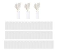 Limtula Juego de 50 Tarjetas de Lugar en Resistentes con 3 Rollos de Cinta Colorida Suministros de Manualidades para Fiestas para Estilo de Eventos y Manualidades Tarjetas de Lugar de Eventos