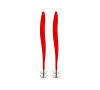 Limtula Juego de anzuelos de de de Metal ABS, Pescadores de Agua Salada, Cuerpo de señuelo de 2 Piezas con diseño de Anzuelo de Calamar para Pesca en Barco, Juego de señuelos de de Cerca