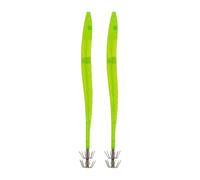 Limtula Juego de anzuelos de de de Metal ABS, Pescadores de Agua Salada, Cuerpo de señuelo de 2 Piezas con diseño de Anzuelo de Calamar para Pesca en Barco, Juego de señuelos de de Cerca