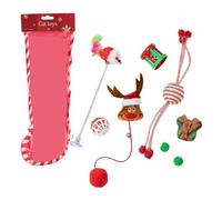 Limtula Juego de juguetes de actividades para gatos, colección de diversión, juguete de inteligencia natural para el disfrute de mascotas, festividades, accesorios para mascotas