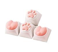 Limtula Juego de Teclas con Personalidad de Pata de Gato, Teclas mecánicas para Estructura, Tapas de Llaves Bonitas, Repuesto de Pata de Gato