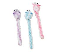 Limtula Juguete de Peluche con Forma de Gato y ratón | Paquete de juguetes para saltar con bateo, juego de arrastre guiado por propietario, enriquecimiento cotidiano