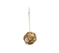 Limtula Juguete de ratán natural para rasgar pájaros, juguete para masticar pájaros silvestres, para jaulas de pájaros de todos los tamaños, juguete colgante