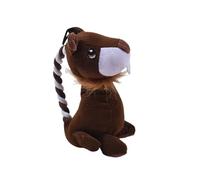 Limtula Juguete para Mascotas para masticadores agresivos con Cubierta de Felpa y Cuerda de algodón Reforzada, Juguete Permanente para Perros