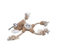 Limtula Juguete para Mascotas para masticadores agresivos con Cubierta de Felpa y Cuerda de algodón Reforzada, Juguete Permanente para Perros
