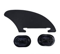 Limtula Kayaks Skeg Trackings Punto de Montaje de Aletas Tablero de cuencas hidrográficas Negras Kayaks Aleta Integral Reemplazo Inflable Skeg Trackings Barco CanoesPart
