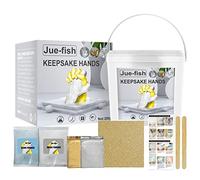 Limtula Kit de fundición a mano, juego de herramientas de acabado de moldeo, para boda, amigo, aniversario, para dejar recuerdos de regalo para la familia, juego de moldes de mano