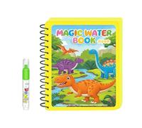Limtula Libro de Dibujo de Agua para niños con bolígrafo de Agua, D | Libro de dibujo de agua mágico reutilizable para aprendizaje temprano, juguete artístico educativo y juego creativo