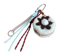 Limtula Llavero Con Forma De Pastel Felpa Suave Bolso Colgante Bolso Accesorio Para Bolsos O Llaves Para Amantes Los Estilos Dibujos Animados Café Y Postre