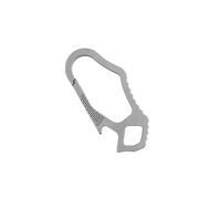 Limtula Llavero de aleación ligero, resistente a la corrosión, herramienta para senderismo, camping, mosquetón esencial resistente a la corrosión