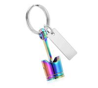 Limtula Llavero De Joyería Cremación Mascotas Diseño Pistón Motorizado Soporte Conmemorativo para Cenizas Urna Conmemorativa Fácil Apertura Aluminio