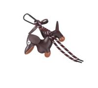 Limtula Llavero de perro salchicha retro de Accesorio de joyería de PU resistente de para coleccionistas y creadores de tendencias Utilice llavero de de PU