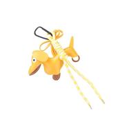 Limtula Llavero de perro salchicha retro de Accesorio de joyería de PU resistente de para coleccionistas y creadores de tendencias Utilice llavero de de PU