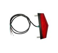 Limtula Luz de Advertencia de Scooter eléctrico Lámpara Trasera Cableada | 2 modos, montaje con perno, carcasa de ABS con lente roja, opción de 12 a 80 voltios para viajes nocturnos