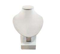 Limtula Maniquí versátil para exhibir collares, diseños creativos, soporte de almacenamiento de joyas, busto para exhibir ropa de cuello en tiendas, exhibición de collares