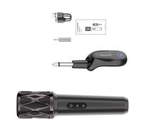 Limtula Micrófono Portátil Inalámbrico Recargable Portátil para Fiesta Profesional Iglesia Espectáculo Equipo De Reuniones Cardioide Dinámico