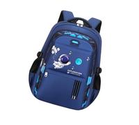 Limtula Mochila infantil inspirada en astronutos con interior espacioso resistente a desgarros, de tela Oxford, mochila escolar informal para mochilas de tela Oxford, Blue, Small